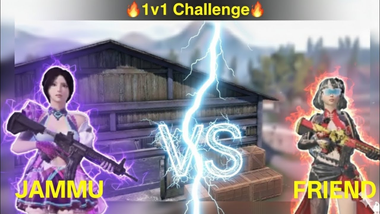 1 vs 1 TDM challenge with Friend #bgmi #room #game - YouTube