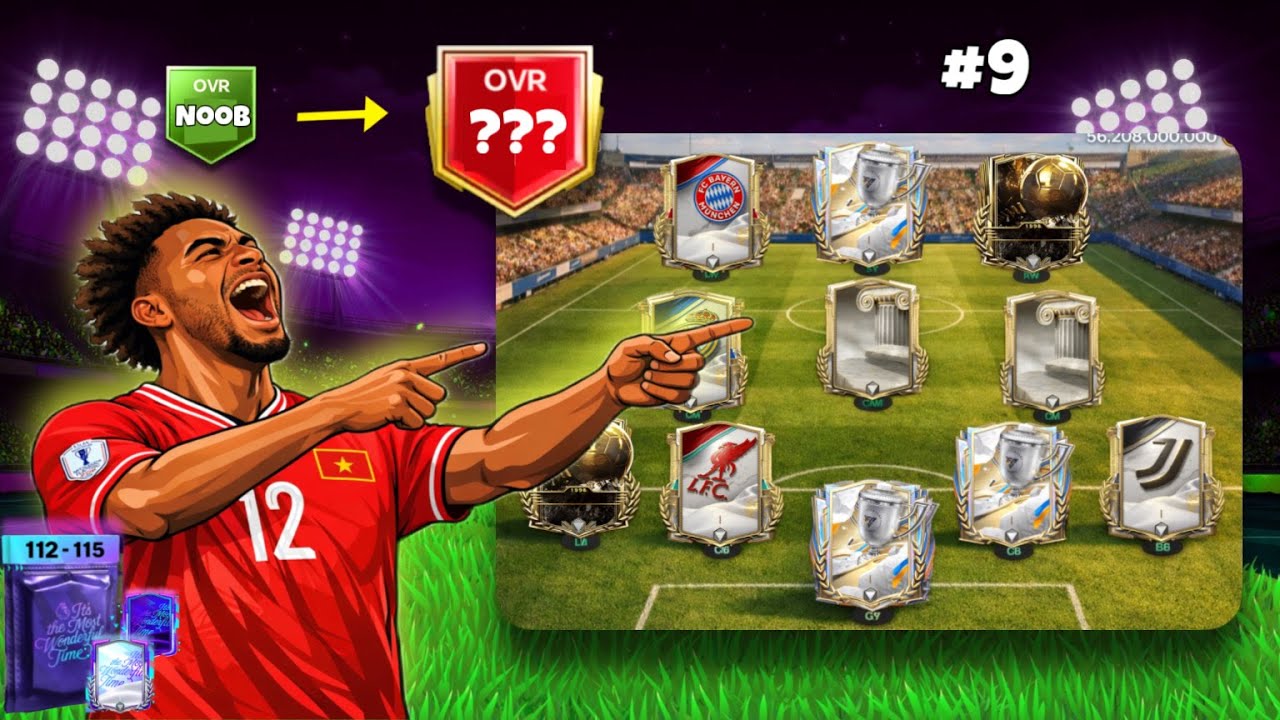 CÀY CHAY 7 ngày ở FC Mobile VN: Sự kiện Festive Fixtures cho toàn quà Bất Ngờ