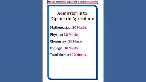 TS POLYCET 2023|  Marking Scheme For Diploma and Engineering Diploma
