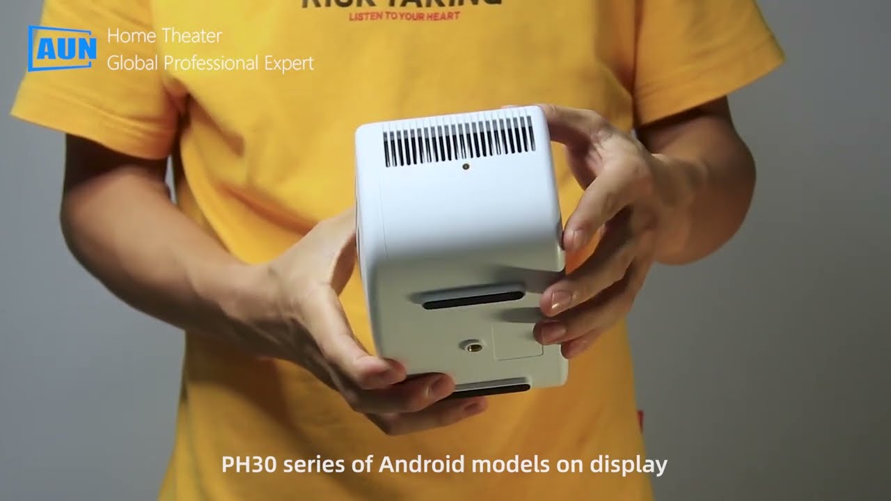AUN PH30 | Portable LCD Projector | HD Resolution