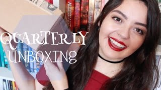 Quarterly YA Literary Box Unboxing [CC]