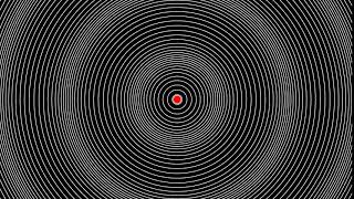 Longitudinal waves - wavefronts - circular - centered