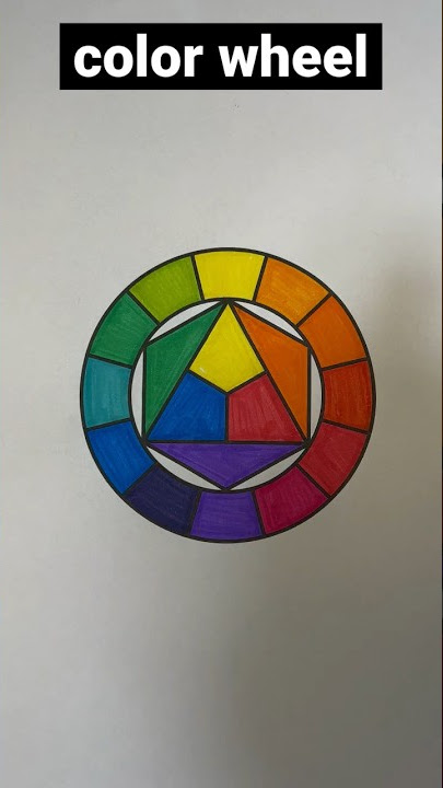 The Color Wheel 🎨 #coloring