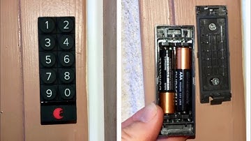 AUGUST KEY PAD BATTERY REPLACEMENT- EASY👍😎