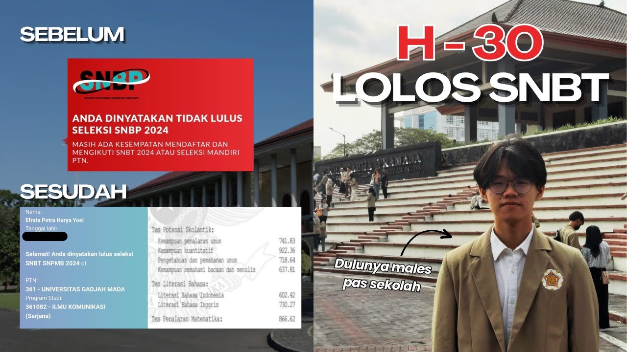 Rahasia Lolos SNBT dalam 1 Bulan 📖🎯 | tips & trick, rekomenasi buku, sumber belajar, motivasi