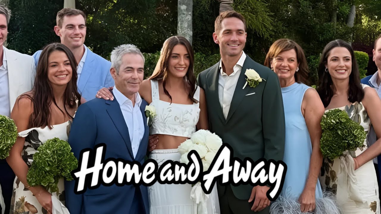 Home and Away star George Pullar has married Charlie Francis in a secret ceremony in the countryside