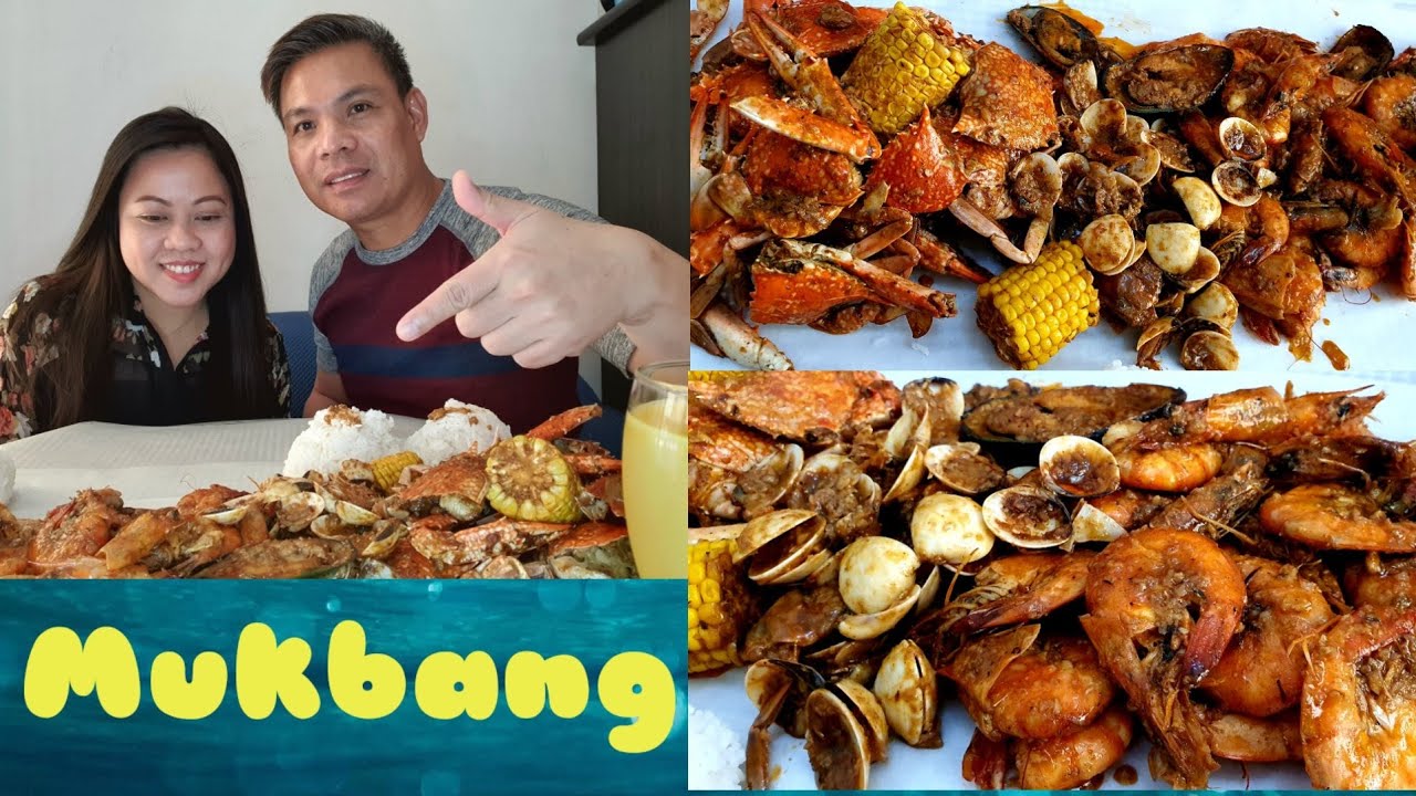 Seafood Mukbang - YouTube
