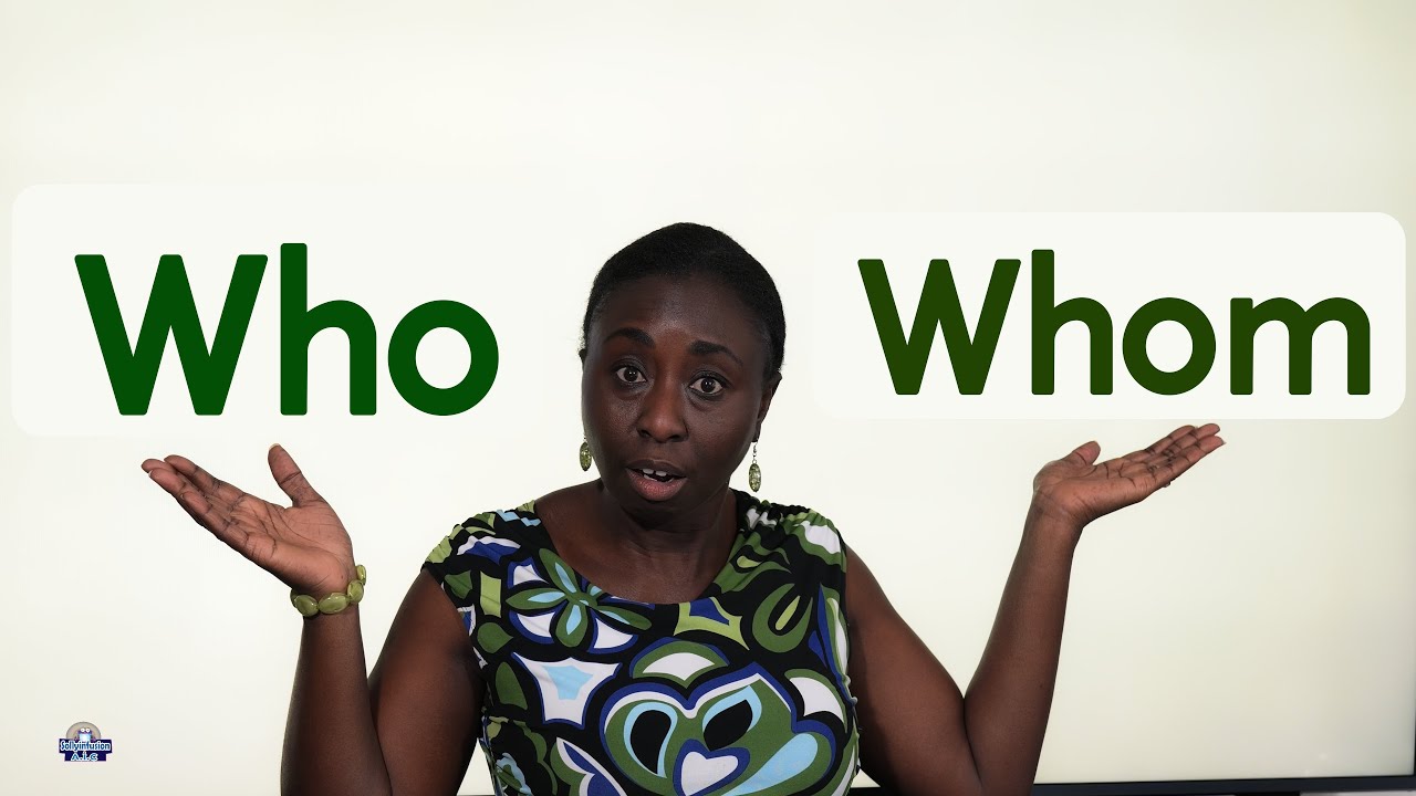 Who vs. Whom: Easy Grammar Trick to Get It Right Every Time - YouTube