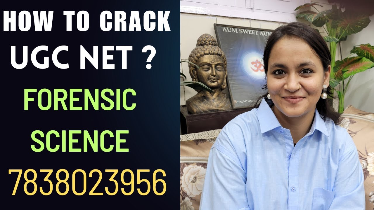 How to crack ugc net jrf forensic science exam ? #jrf #ugc - YouTube