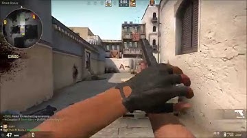 CS:GO Pop Flash Glock Headshot
