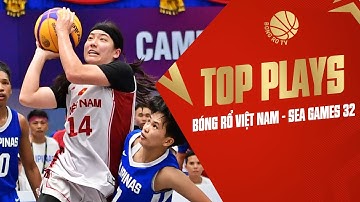 Những pha bóng hay nhất của ĐT bóng rổ Việt Nam tại SEA Games 32 | BÓNG RỔ SEA GAMES 32