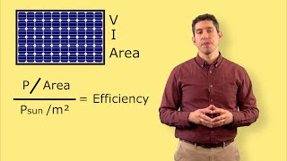 Calculating PV Module Conversion Efficiency | Solar Energy Basics | edX Series screenshot 1