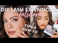 Updated FALSCARA Review | DIY At-Home Lash Extensions | How to & Tips