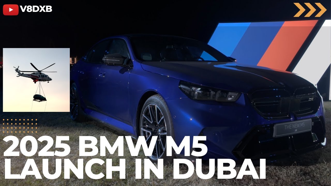 2025 BMW M5 Launch In Dubai | First Look of the new M5 - YouTube