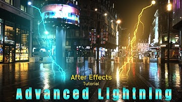 Interactive and Dynamic Lightning in After Effects Tutorial