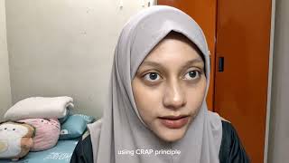 EDIT 1303 (section 1) VIDEO REFLECTION (week 5-7)