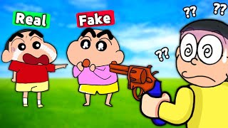 Find The Real Shinchan Funny Game Roblox 