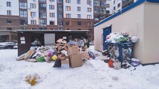 Свалка раздора: жители ЖК «Императорские Мытищи» жалуются на невывоз мусора