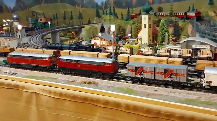 Volker's model trains - Märklin H0 analog -  running session - 136