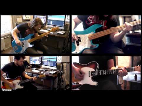 Iron Maiden Wasted Years Guitar Bass Cover Iron Maiden Wasted Years Guitar Bass Cover