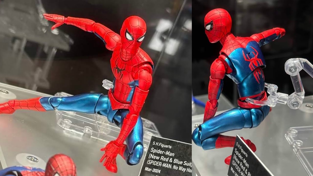 Spider-Man: No Way Home S.H.Figuarts Spider-Man (New Red & Blue Suit)