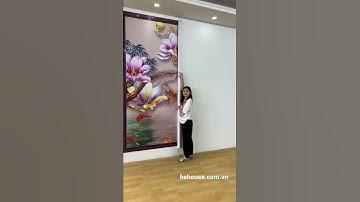 Tranh dán tường 3D đẹp xuất sắc