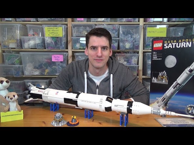 LEGO Ideas 21309: NASA Apollo Saturn V In-depth Review 