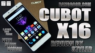 Cubot X16 (Review) 5 FHD JDI, 6,66mm thin, CNC frame - Video by s7yler