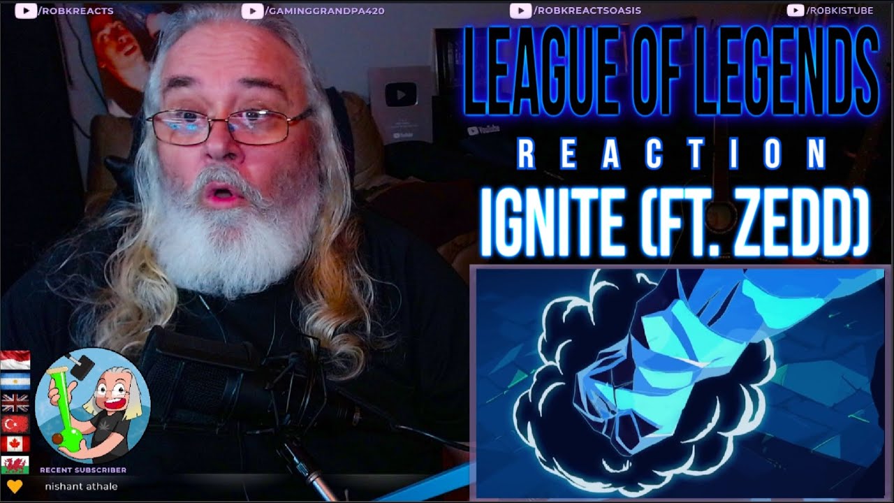 League of Legends Reaction Ignite (ft. Zedd) Worlds 2016 YouTube