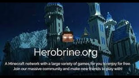 Imagine getting [VIP] rank in HEROBRINE.org minecraft server