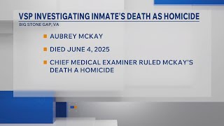 Death at Wallens Ridge State Prison ruled as homicide