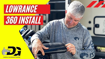 Lowrance 360 installation in 3 minutes.