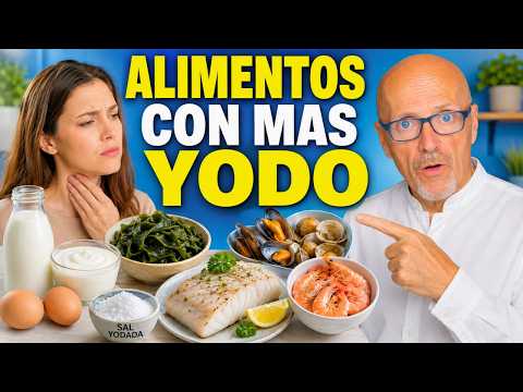 🚨 ALIMENTOS CON MAS YODO IDEALES PARA EL TRATAMIENTO DEL HIPOTIROIDISMO 🚨