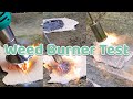 Weed Burner Test | Gas Bottle V Electric V Gas Torch