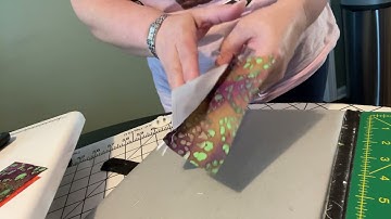 Foundation piecing with freezer paper