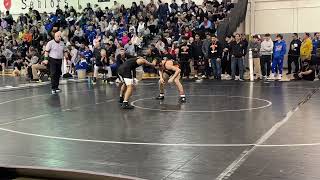 Region 8 Tournament 2/23/24. Tyler”Tytbone”Thomas EHT vs Dante Kelly Middle Twp. Pt1
