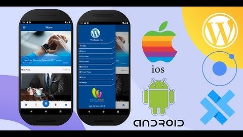 Wordpress | Ionic 5 | Capacitor | News, Blog  App