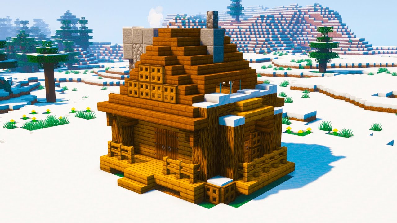 How To Build A Winter House In Minecraft Tutorial YouTube how-to-build-a-winter-house-in-minecraft-tutorial-youtube