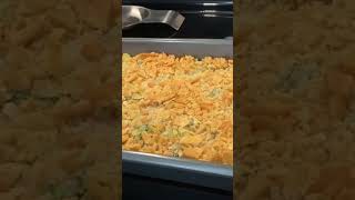 Homemade Broccoli and Cheese Casserole #remix #shorts
