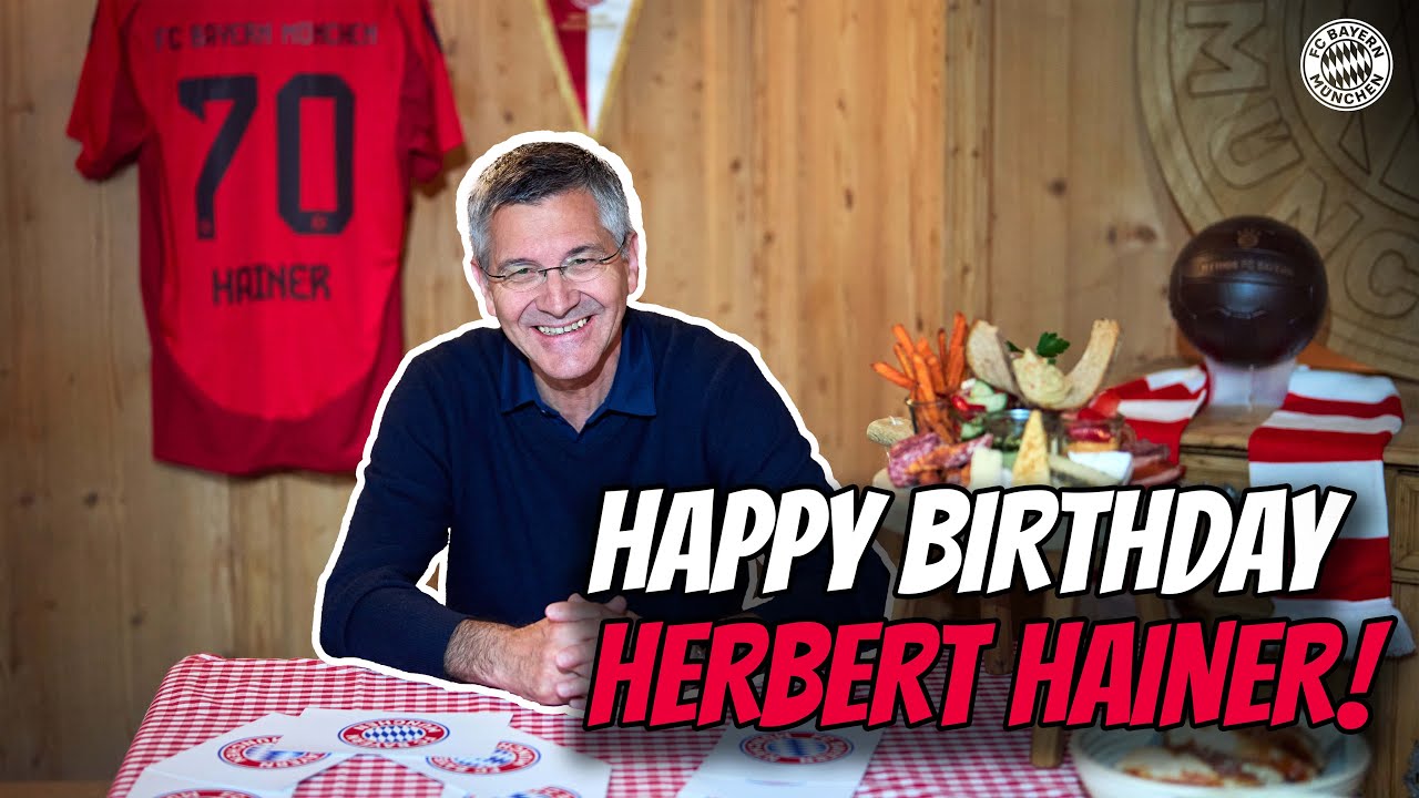 70 years - 20 images: This is how FC Bayern President Herbert Hainer thinks and lives!