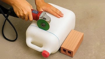 Cut a Plastic Can -  Every House Needs This but No One Does It! 😱  Creation New
