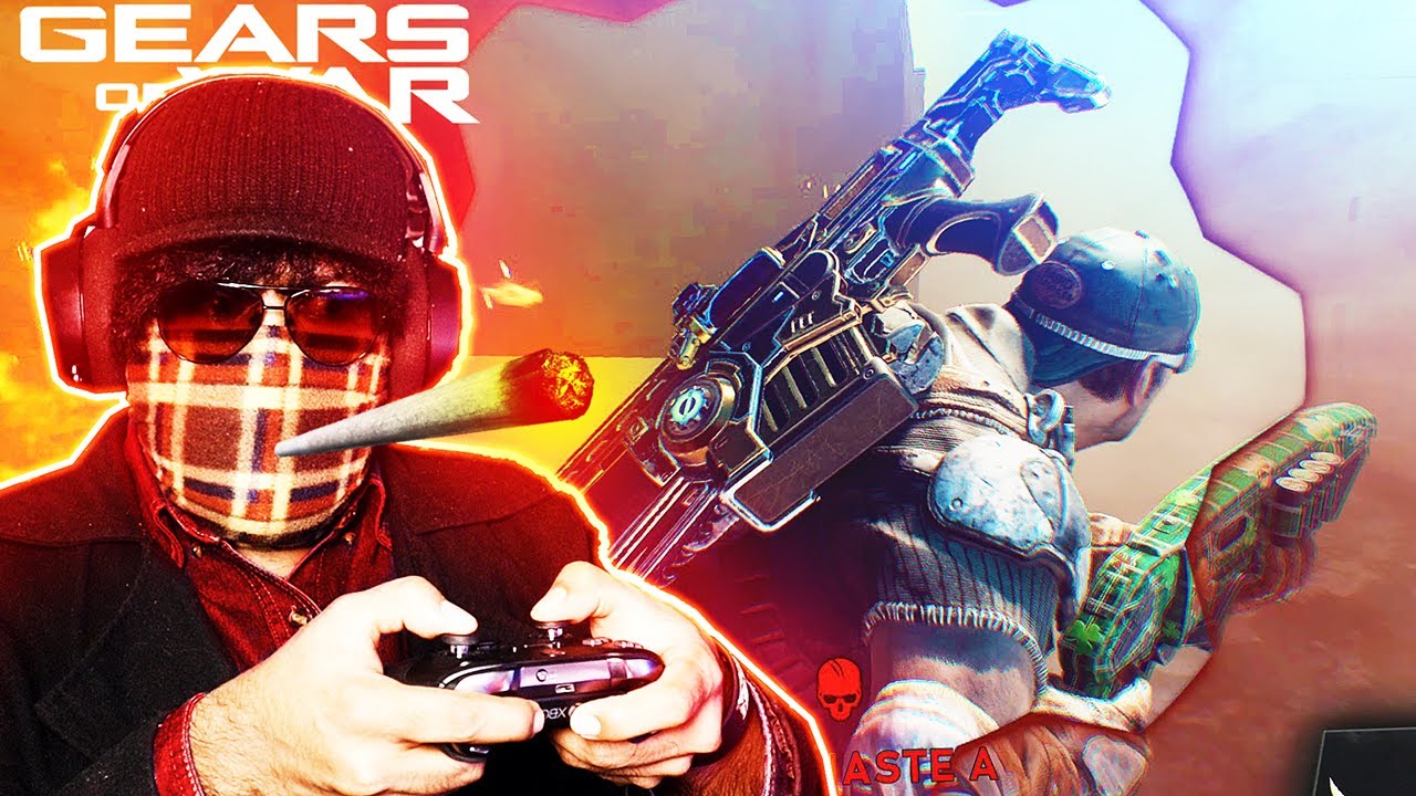 JUGUÉ GEARS OF WAR DESPUÉS de 10 AÑOS 🤣🤣🔥 | ÉPICO - AzTeKWolF
