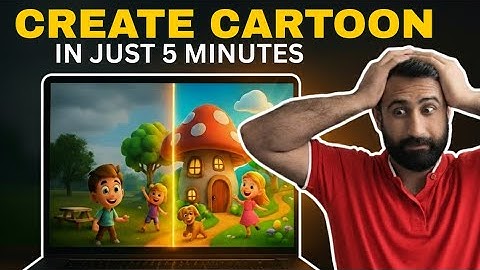 Create AI Cartoon Video in 5 Minutes | ChatGPT + Free AI Tools Tutorial | No Skill needed
