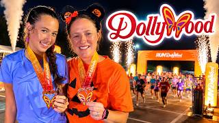 RUN DOLLYWOOD Race Weekend | Full 5K Course At Night, NEW Merch, Characters & More!