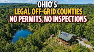 12 Ohio Counties Where Off-Grid Living Is Still 100% Legal (No Permits, No Inspections)