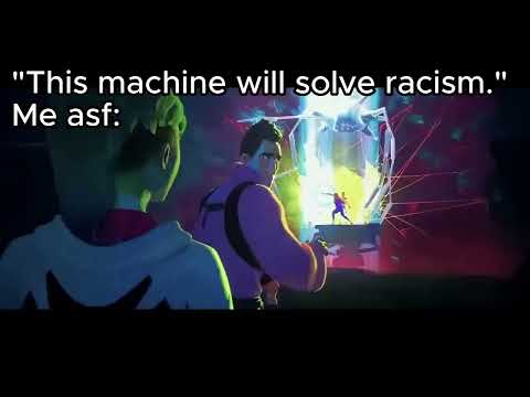 "This machine will solve racism."