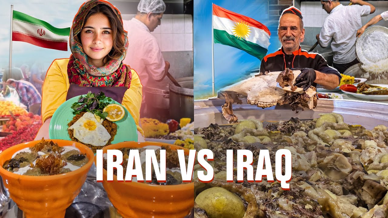 Experience the real iran vs iraq difference in just one day youtube
