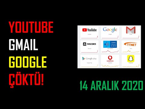 Youtube, Gmail, Google Çöktü - 14 Aralık 2020