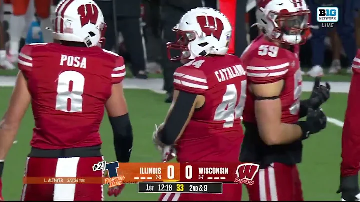 Illinois vs Wisconsin Full Game | November 22, 2025 | NCAA Football 2025 Replay