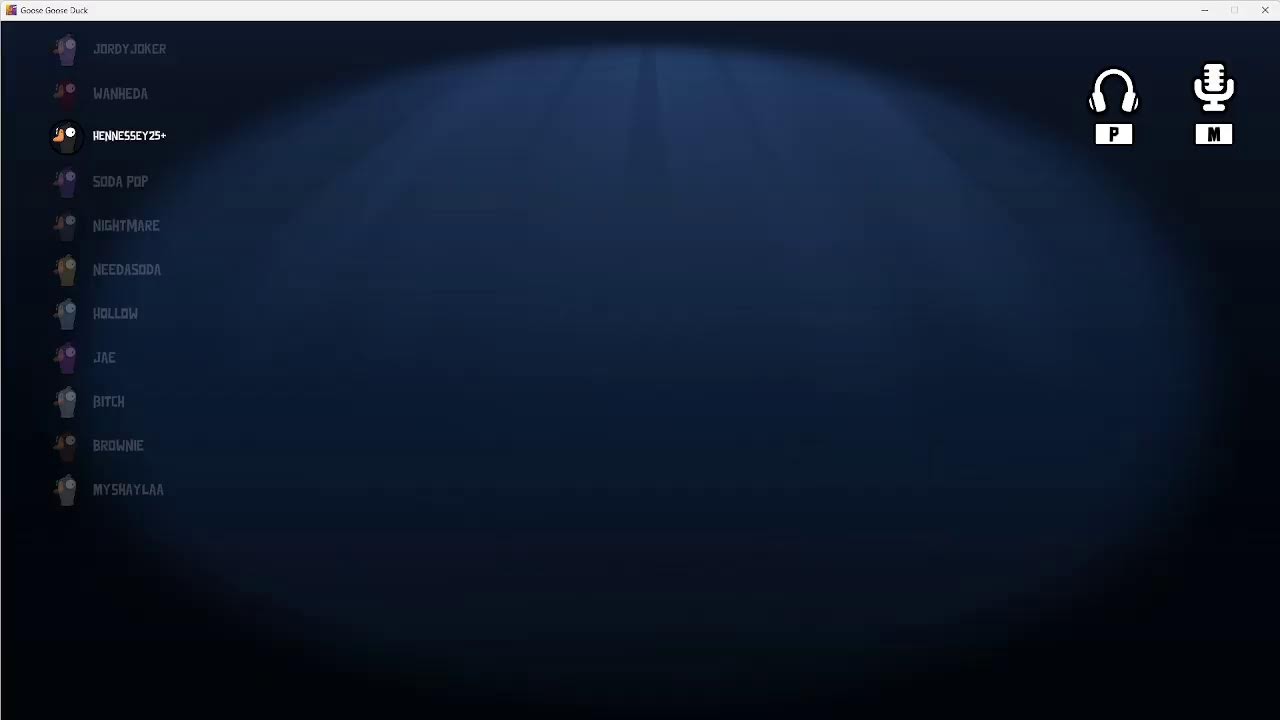 Seth Hill Live Stream Goose goose duck